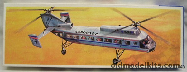 KVZ 1/100 Yak-24P Aeroflot plastic model kit